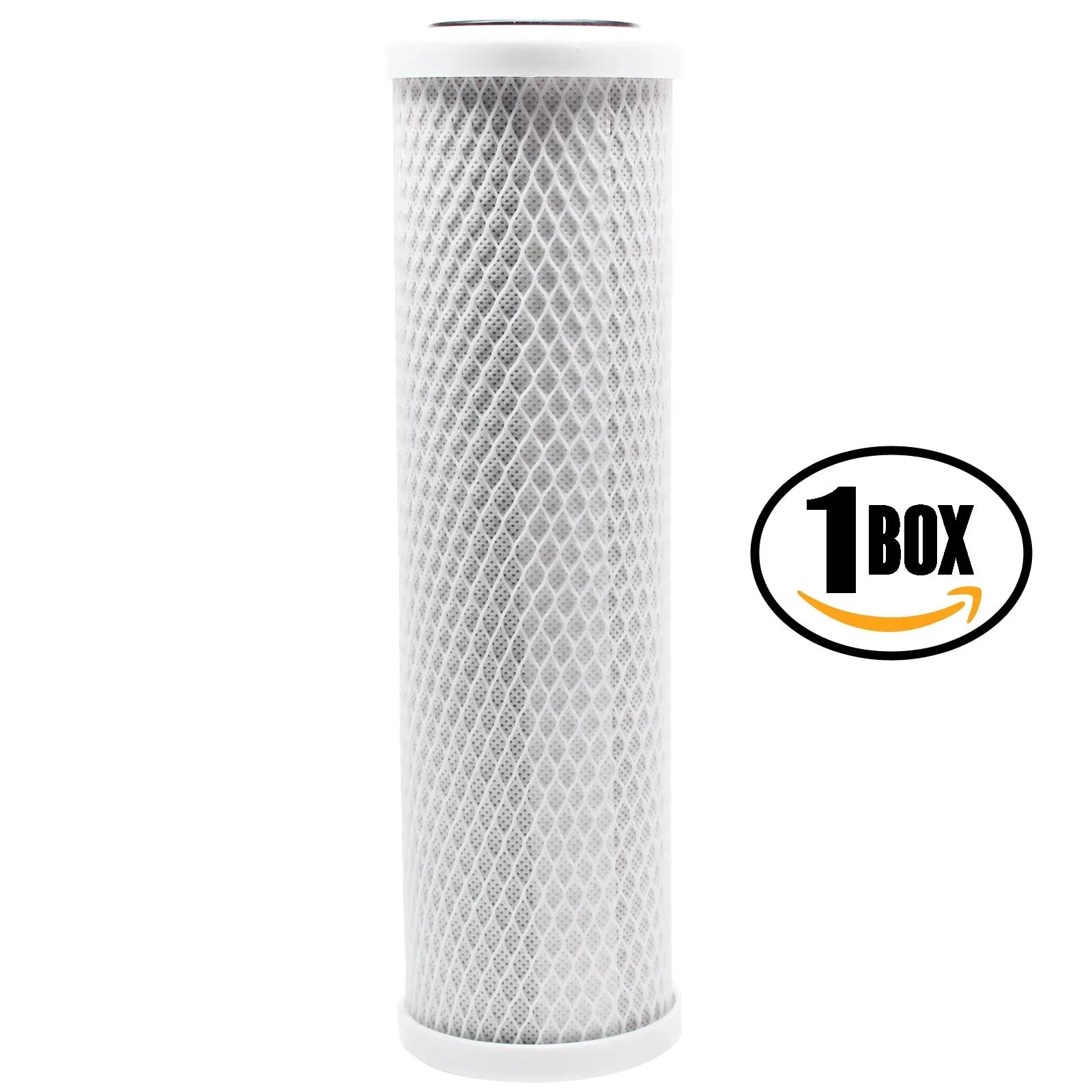 '- Universal FILTER Denali AMPAC for Filter Pure AP-CT20W 10 Block DUAL USA Carbon inch COUNTER Box Filter of USA - Replacement Activated WATER AMPAC Brand TOP for