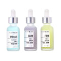 '- Bottles and Cruelty Paraben Labs Ingredients - Targeted Combo of Free, Glow, Pack Facial Serum, 1oz Supercharged, Firm Skincare Valjean Hydrate, Free,