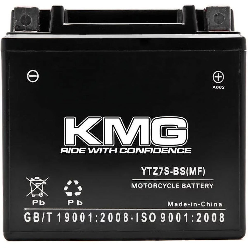 Compatible Battery Sealed FSR450 Snowmobile 0-2008 Free Replacement Battery High Gas YTZ7S 12V Gas with ATV Powersport KMG OEM Performance SMF Scooter Maintenance Motorcycle 450 Watercraft