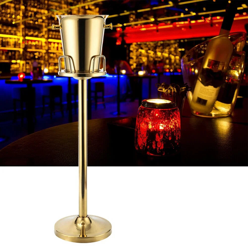 Titanium Holder for Hotel Bucket Bucket Bar Ice Champagne Party Home Vasque Bucket Gold Ice