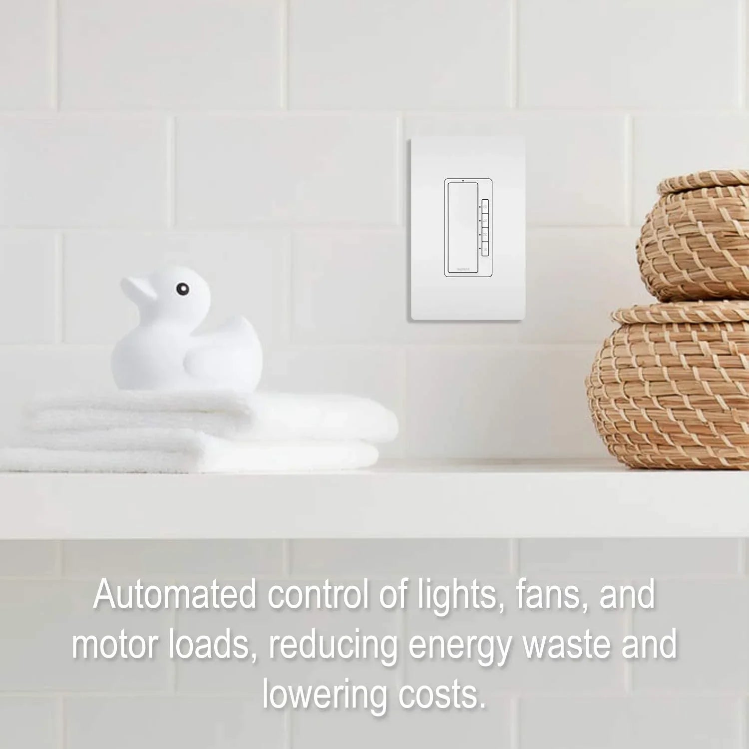 Timer Legrand 4 60MIN Switch Pass WHT Pack & Seymour