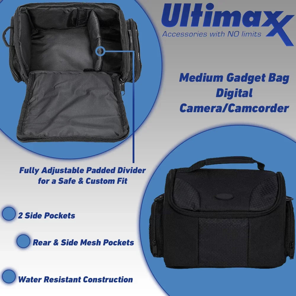 Only) Accessory (Body Mirrorless & Loaded Bag PRO Resistant Sony Cards, Gadget SanDisk - Bundle Alpha III 2x Digital Battery, Replacement 64GB a7S Memory Includes: with Water Camera More Extreme