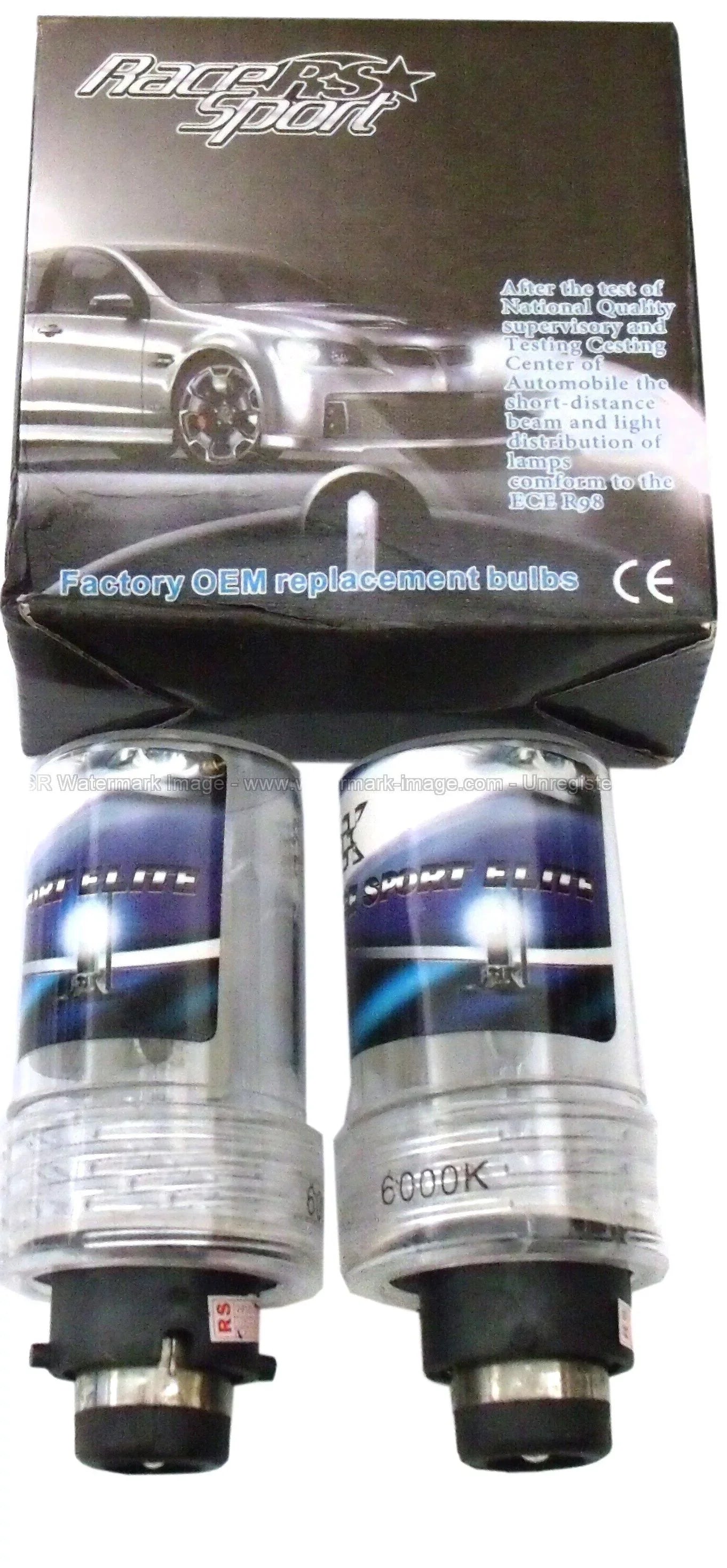 Bulb, Race Sport Replacement D4-6K-SB-RB Pair