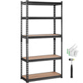 Unit, Steel 60"H 2000 Garage 30"W Heavy 5 Adjustable Load BENTISM Tier 12"D Rack lbs Storage Duty x Shelving x