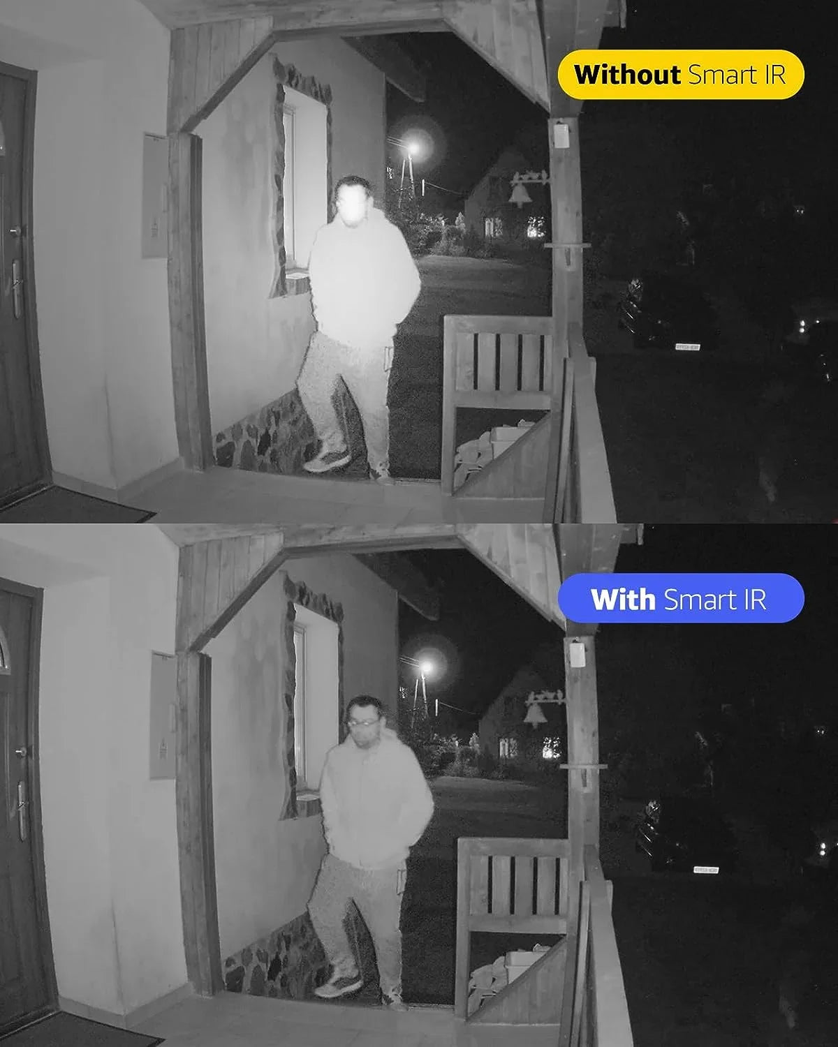 Wired Vision Indoor/Outdoor Video Not Cam, Add Black Night Adapter Clear (Power Security 1080p AHD/TVI/CVI/CVBS, 100ft Surveillance On for CCTV Camera - Analog Included) 4-in-1 Bullet Camera ANNKE E200 Use,