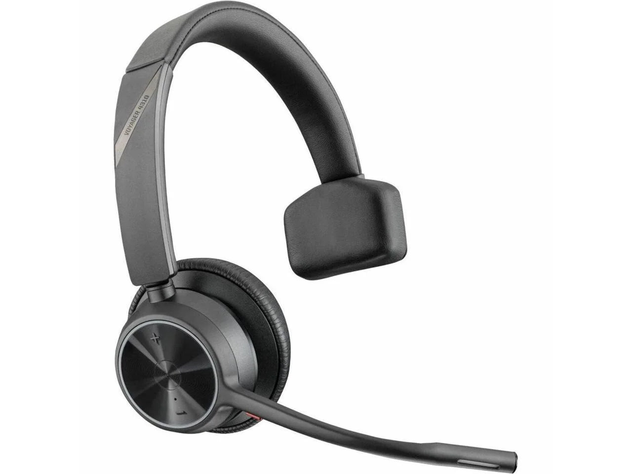 Ear-cup - - Assistant - - Wireless - 298.6 Headset kHz Voyager Hz - Electret Mono - - Charge Bluetooth with Monaural Over-the-head, - - Poly Google 20 Siri, ft 20 On-ear USB-C Condense... - 4310 Stand