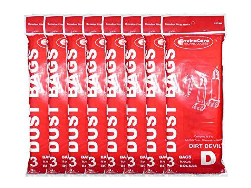 Extra, Devil Dirt Classic, Featherlite, 24 Bags, Vacuum Royal Plus, Lite Type D