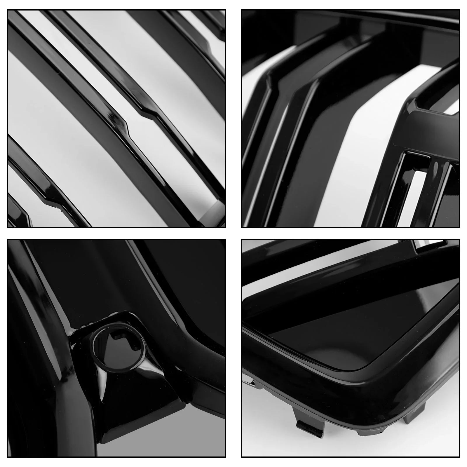 2020-2022 Black W/Camera Hole Front for BMW Grille M50i X6 Fit Grill G06 Bumper
