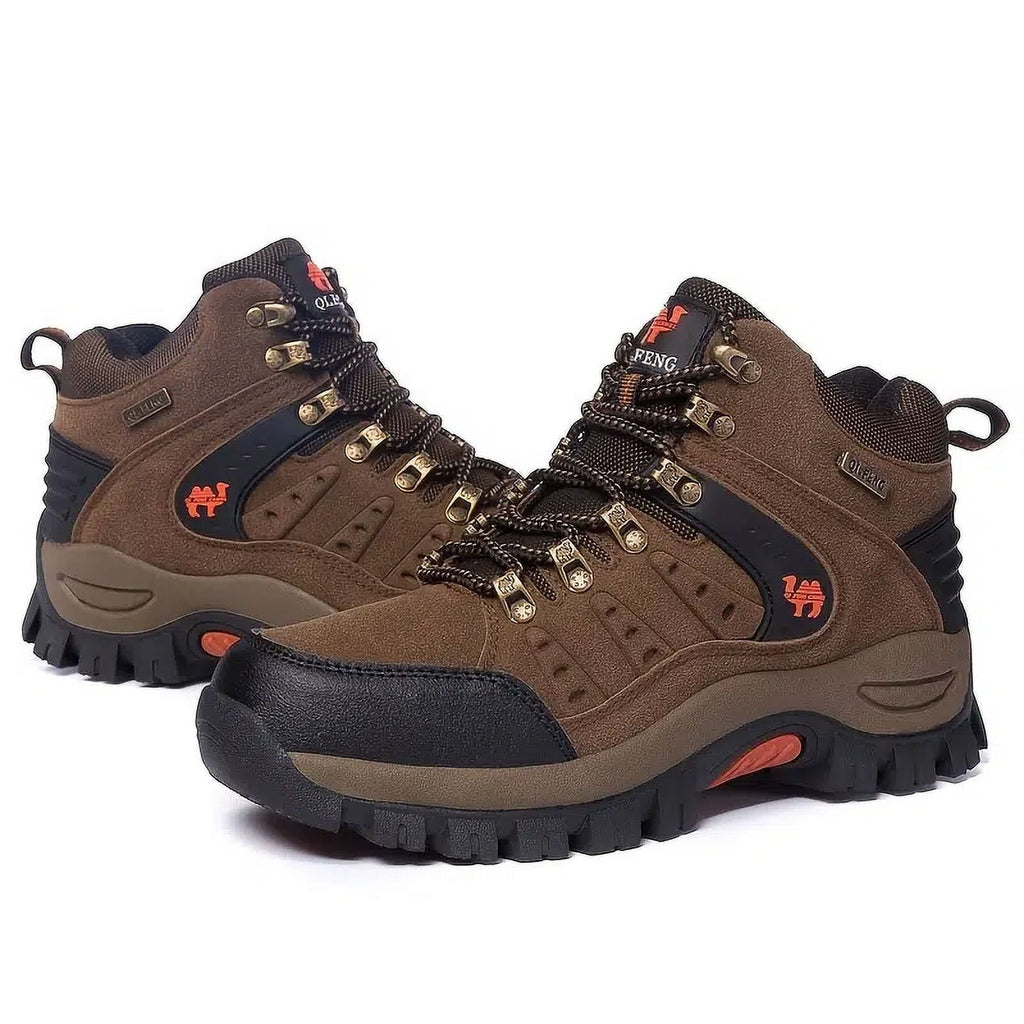 Up Top Slip High Lace Footwear Women¡®s Hiking Women¡®s Outdoor Non Suede Waterproof Shoes Sneakers Leather