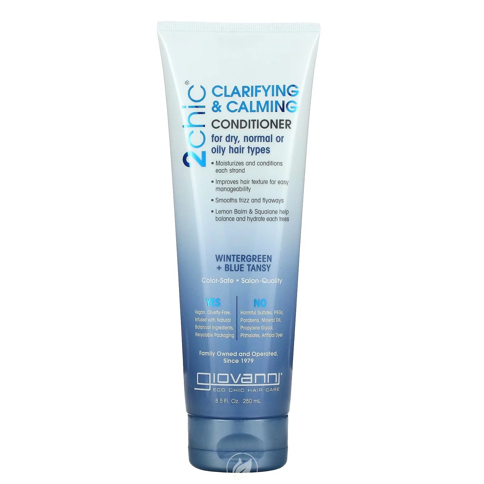 2 Wintergreen + Clarifying Ml), & Oz Fl Blue Tansy, Pack 8.5 (250 Calming of 2Chic, Conditioner, Giovanni,