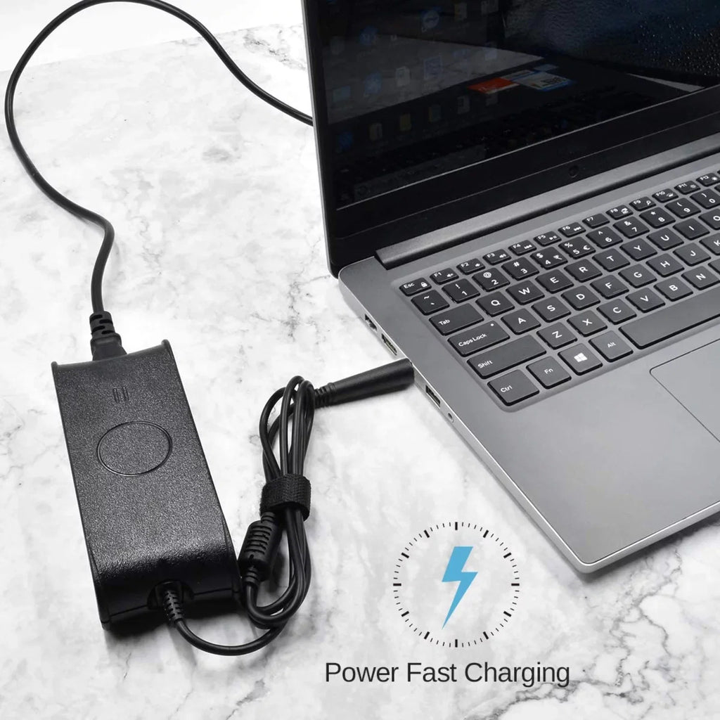 BOO Dell 19.5V Power ATG,E6500,Precision for Adapter AC Battery Charger M20 Compatible 1150,1501,6000,6400,6000D,8500,8600,D631,D800,100L,131L,XT,X300,E5400,E5500,E6400,E6400 90W KONKIN Replacement
