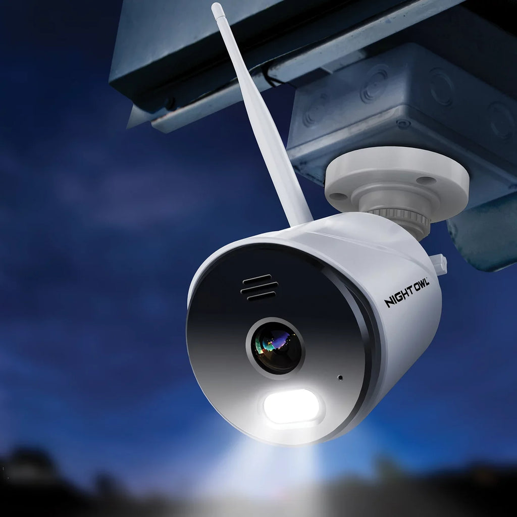 Wi-Fi Owl Cameras Night 1TB Drive NVR Channel with 4K Spotlight Wi-Fi 1080p 10 4 IP HD Hard and
