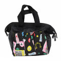 Card Game Holder Black Zipper Night Dauber Bag Pocket Closure Purse Bingo Tote 6