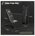 and and Workouts, Bench Weight Lifting, Capacity and Press Strength Fitness Major for Adjustable Weight Positions Gym Bench,1300 Press Bench Training 32 Garage Bench Home LBS