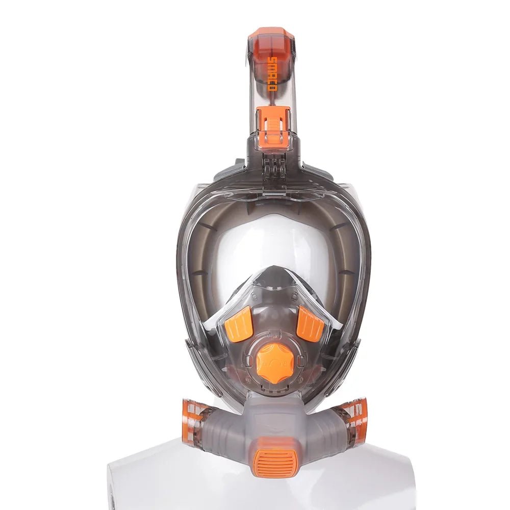 Storage Face Cover with Dry Snorkeling Tube Bag with Full Anti-Leak Anti-fog Snorkel Face Snorkel Mount Foldable Cover