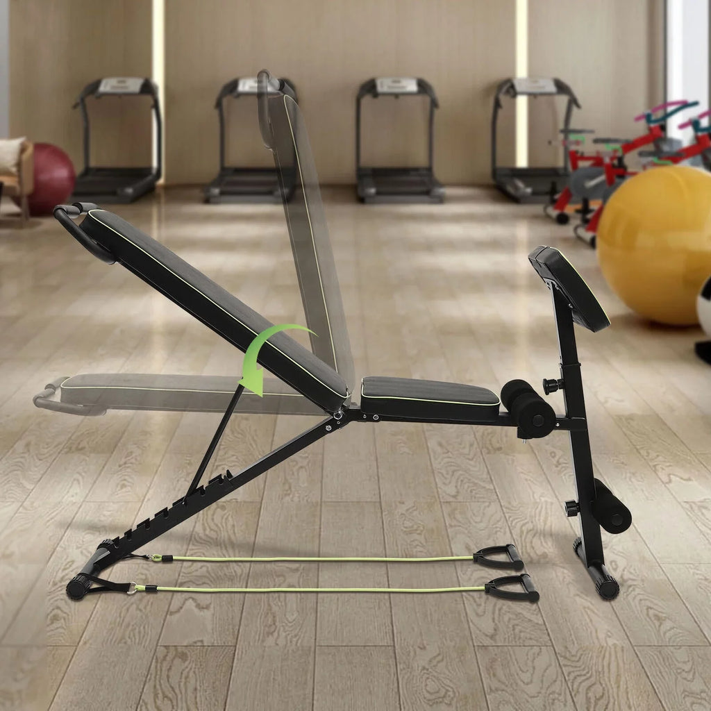 Equipment Gym Bench Foldable Adjustable Incline Workout Decline Bench Home Training Weight
