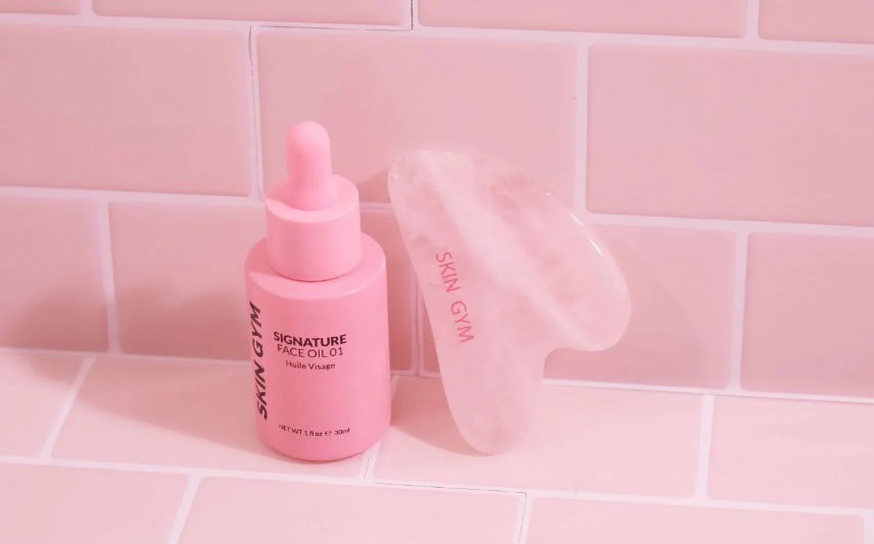 Quartz + Signature Sha Kit, Sha Skin Rose Gym Workout Value) Gua ($64 Gua Oil