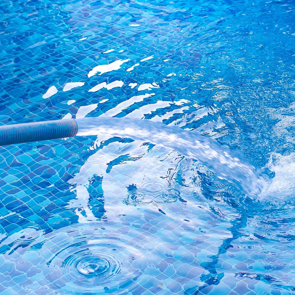 40mm Discharge Flat Pool Swimming ID Hose 49ft Backwash PVC Lightweight Reinforced Hose for Lay