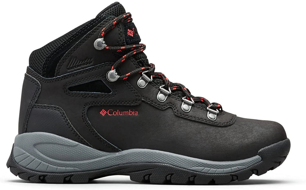 Boot Womens Wide Ridge 10 Columbia Black/Poppy Newton Red Plus