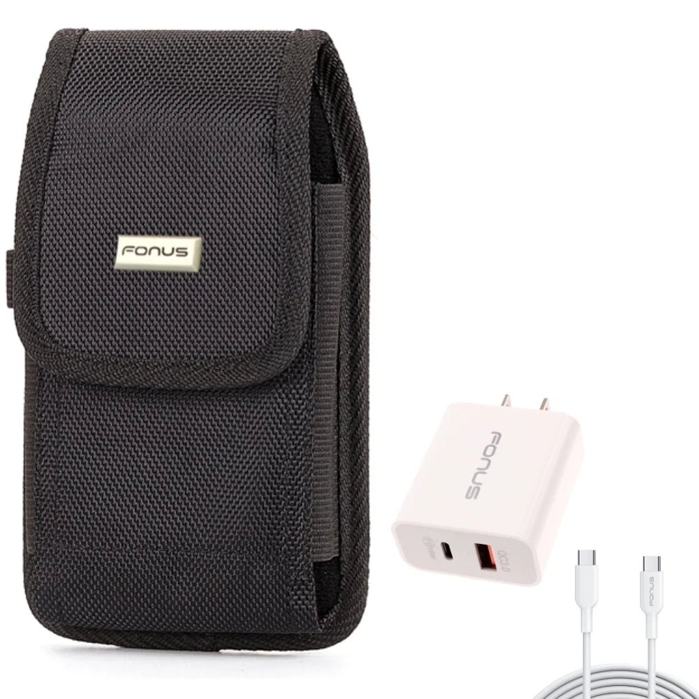Charger G10 w 36W Type-C 6T, Nord 5G PD 6ft 5G, G300 8, Long RedMagic Clip N10 5S for OnePlus - Home N100 9, Cable Fast Nokia Belt 7T, N200 X100, Pro, - Case Rugged Nubia 6, UW Holster