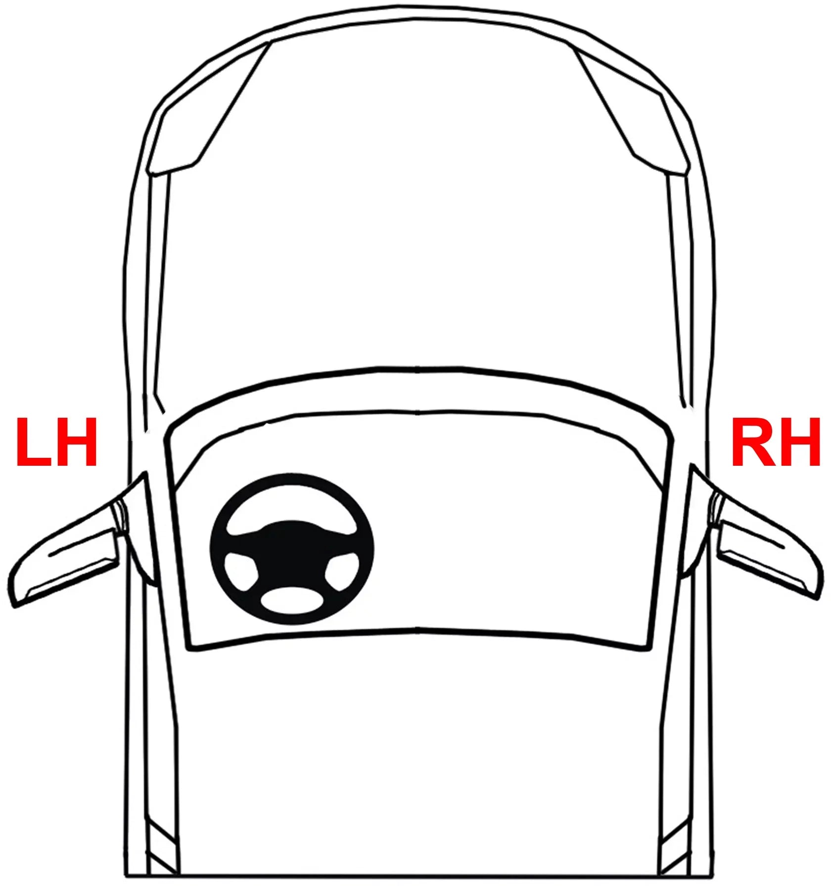 Right Compatible Kool-Vue With Nissan Altima Mirror Paintable Side Passenger 2007-2012