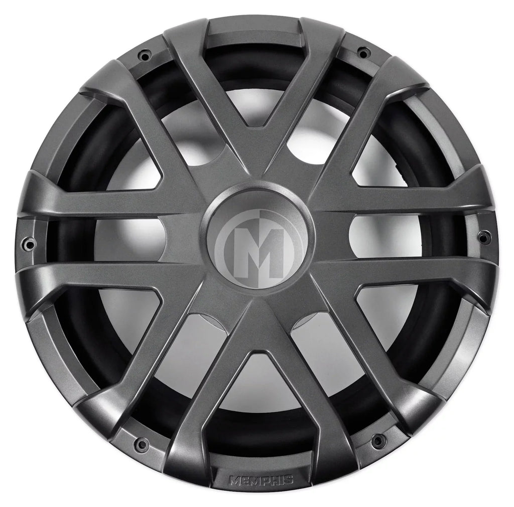 Sub LED Audio Watt 4-Ohm Marine Memphis Subwoofer Boat 500 MXA1244 Dual 12"
