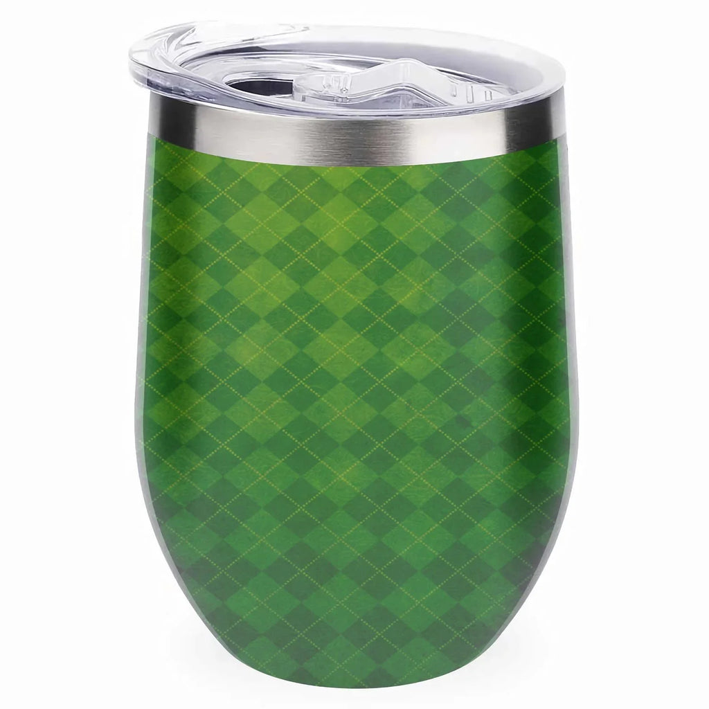 Belly Cup Double Hidove Vacuum with Lid, Green Shape Cup Cups, U Stainless Insulated Wine Insulation Cups Tumbler Textured Layer 304 12oz Argyle Big Steel Eggshell Cup Background