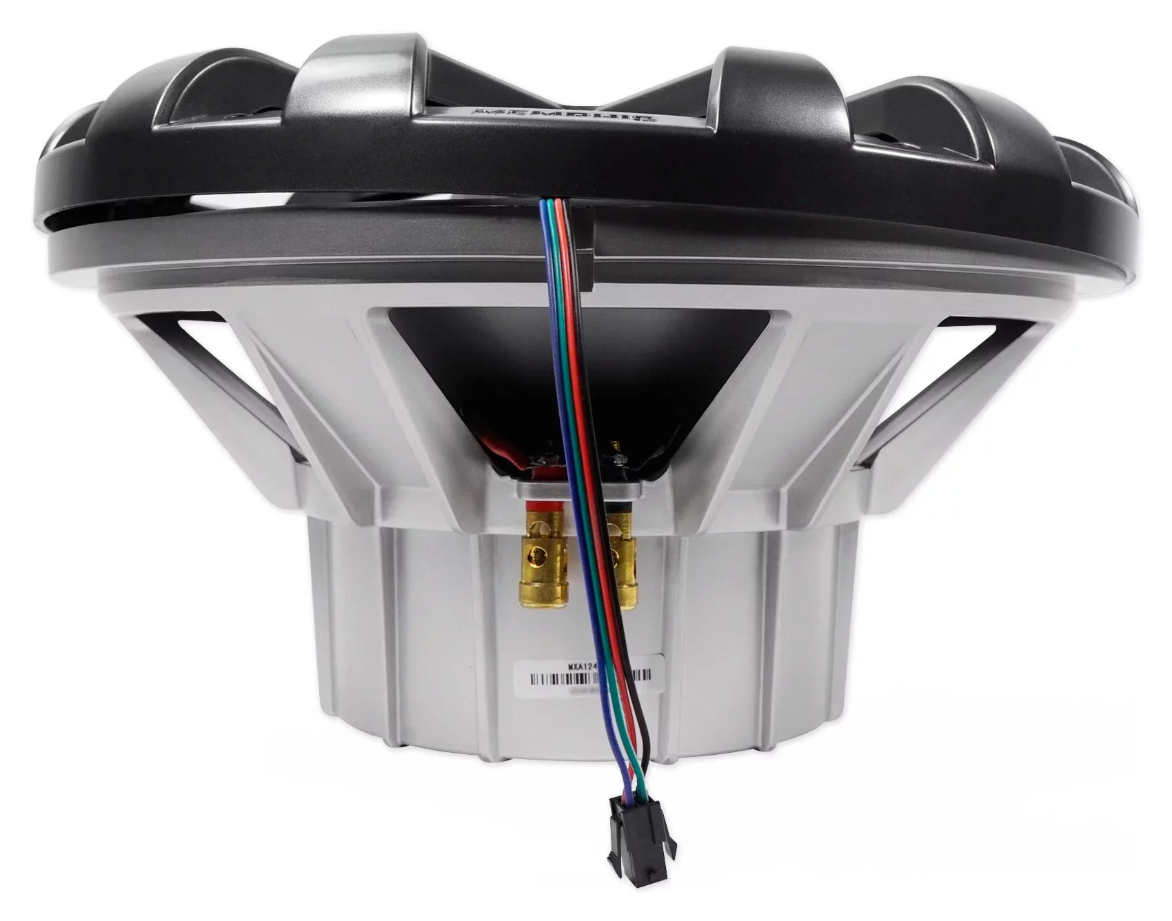 Sub LED Audio Watt 4-Ohm Marine Memphis Subwoofer Boat 500 MXA1244 Dual 12"