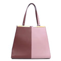 Women's Pre-Owned Leather Bag Fendi Pink (Fair) Shoulder FENDI