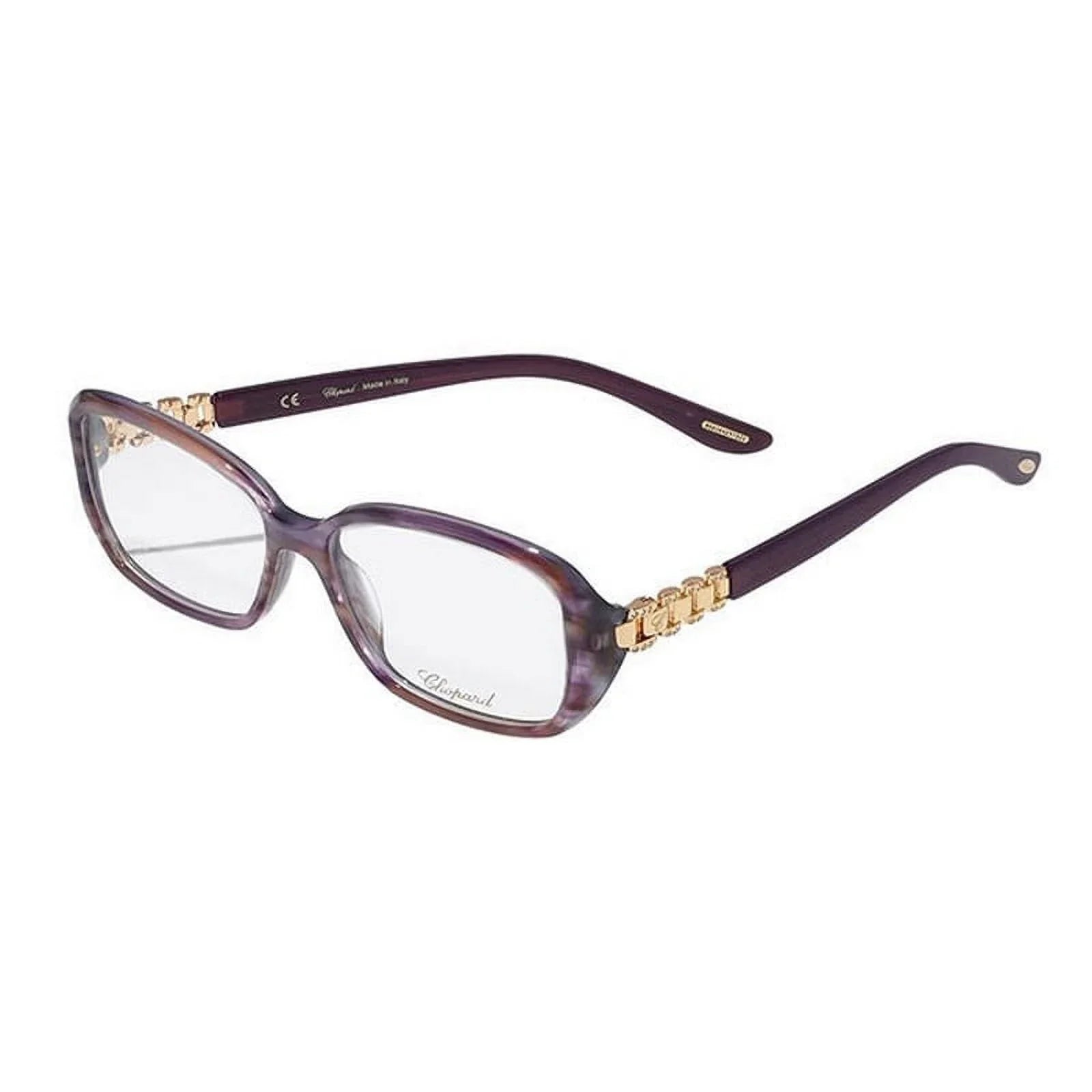 Stripe Purple VCH 06Xd S 155 Eyeglasses Chopard