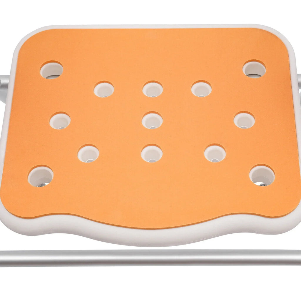 330lb Bath Adults Shower Bench for Tub Seat Handicap Stool Seniors Chair Folding