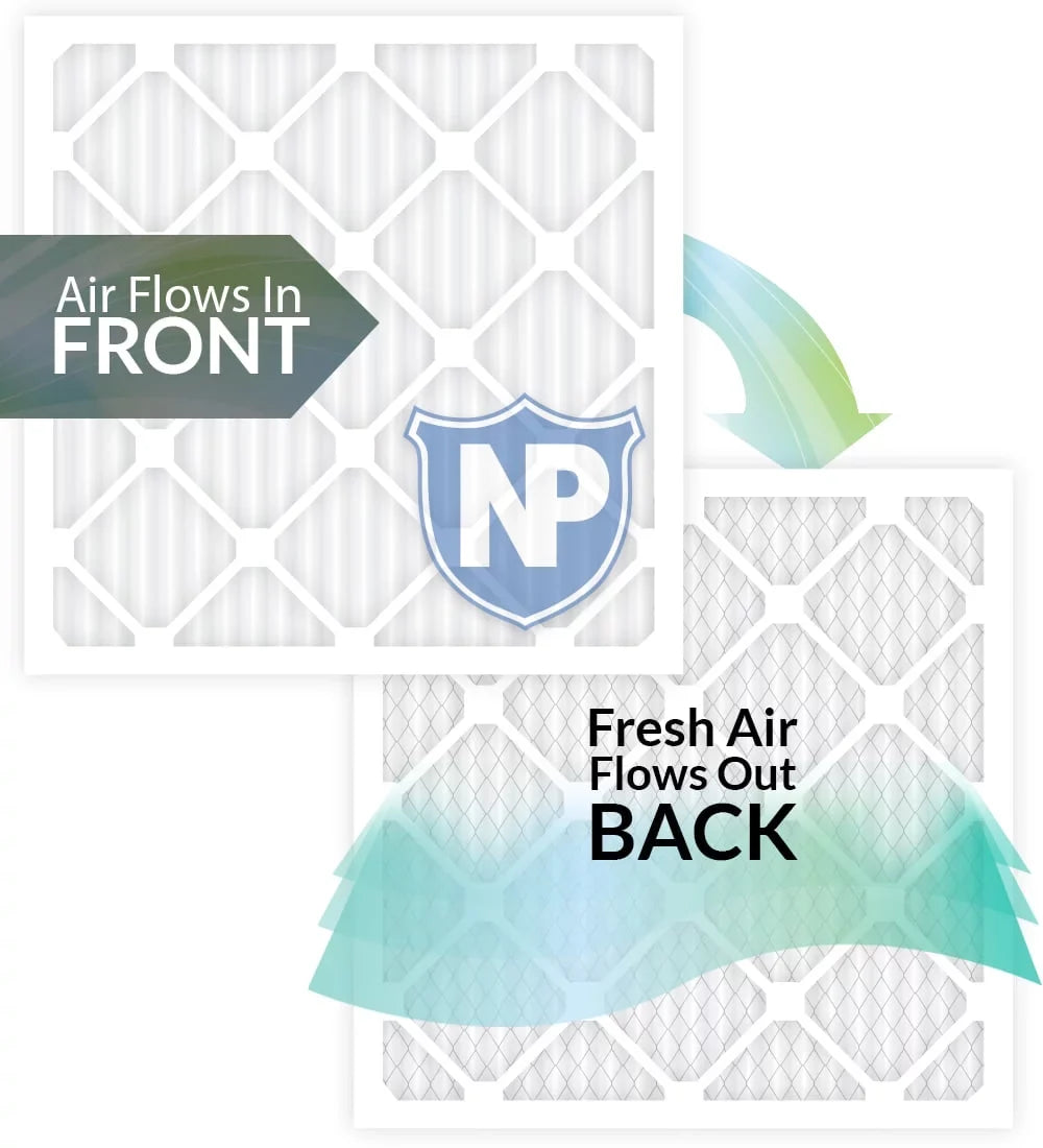 Nordic Pure Filters 3 MERV 14 Pleated Air Pack 16x30x2