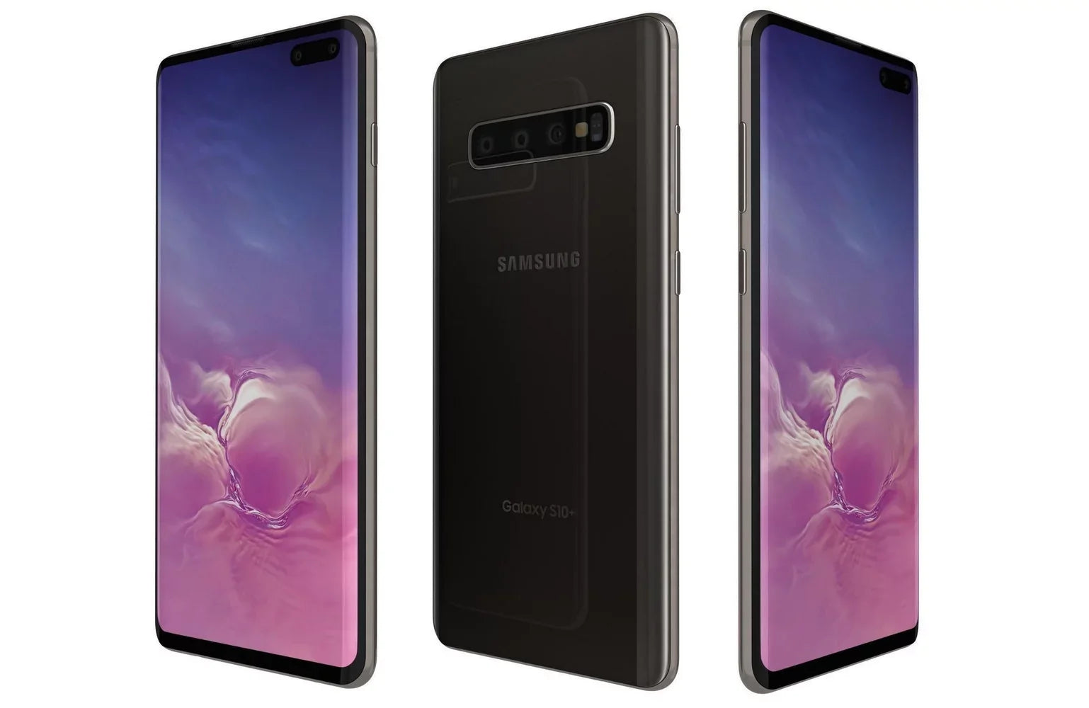 Samsung Only Black, Verizon (Refurbished: Good) 6.1 128GB, in Galaxy S10, Pre-Owned