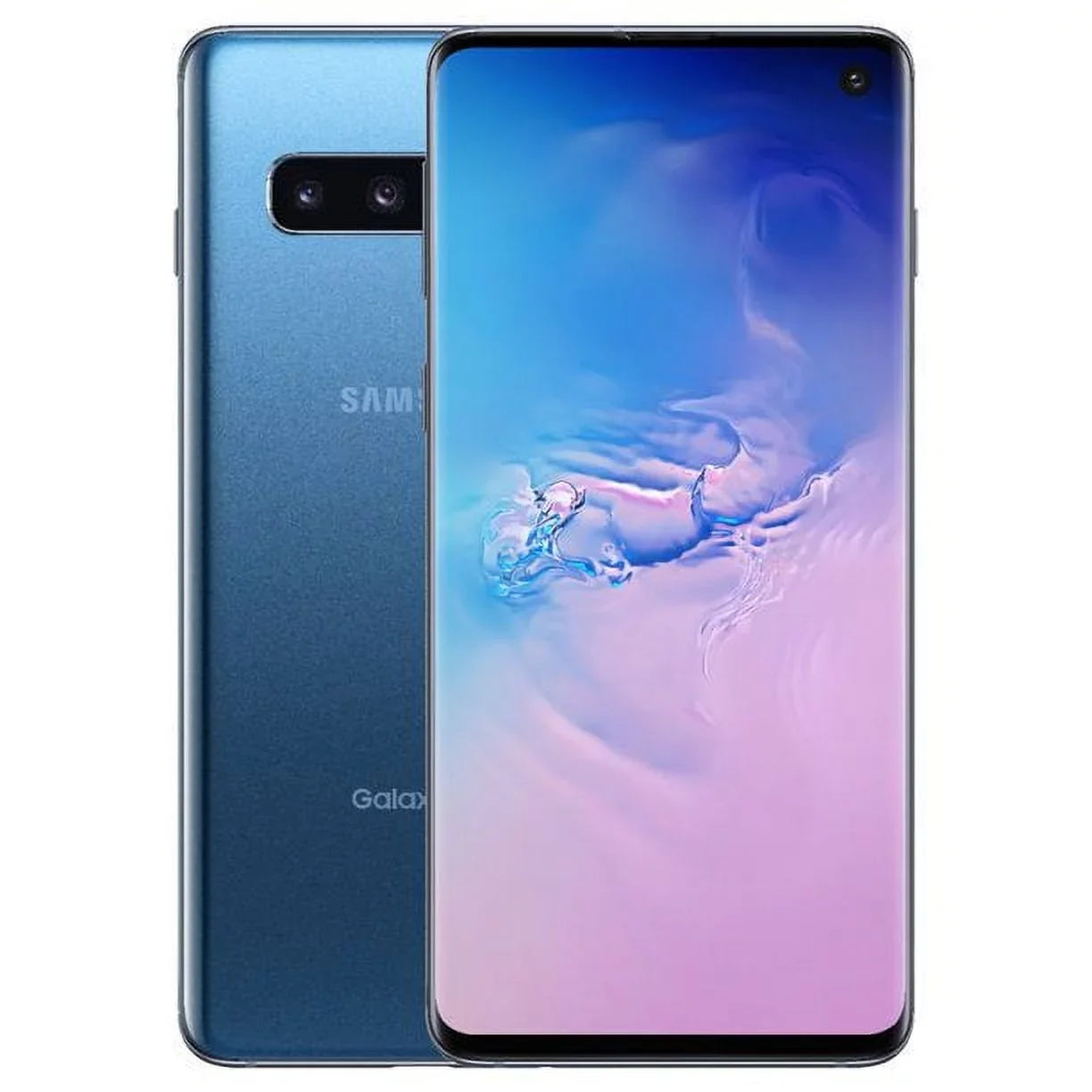 (Refurbished) S10, G973 - GSM 128 Samsung Unlocked compatible Restored - CDMA and Galaxy GB, Prism Fully Blue