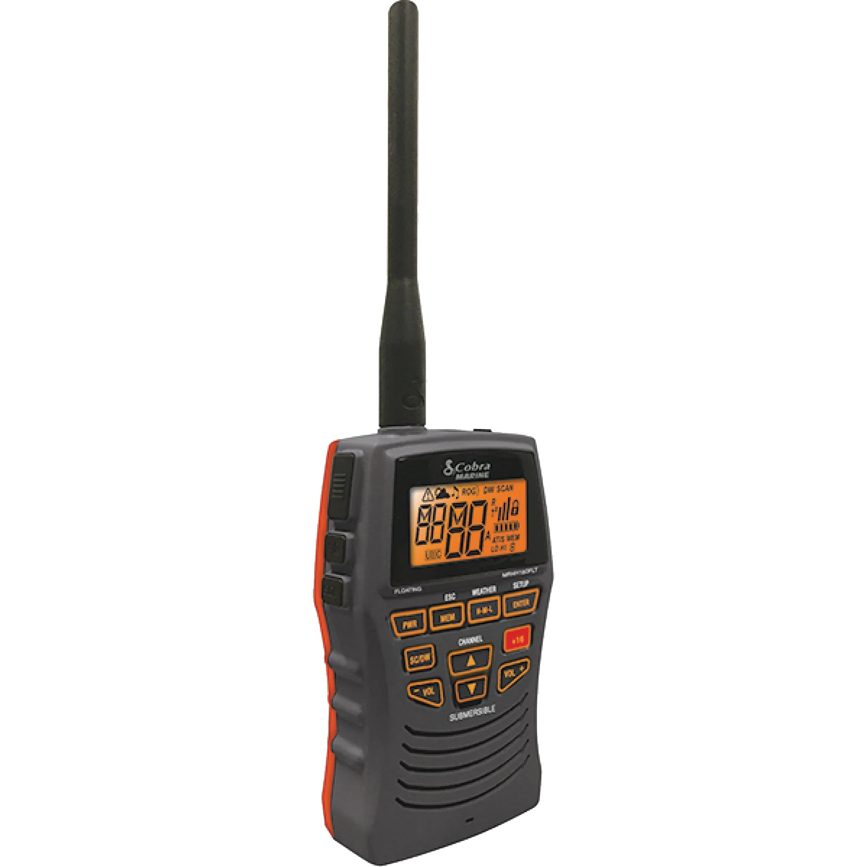 Marine Radio FLT MR 3-Watt Handheld VHF HH150 Floating Cobra Marine