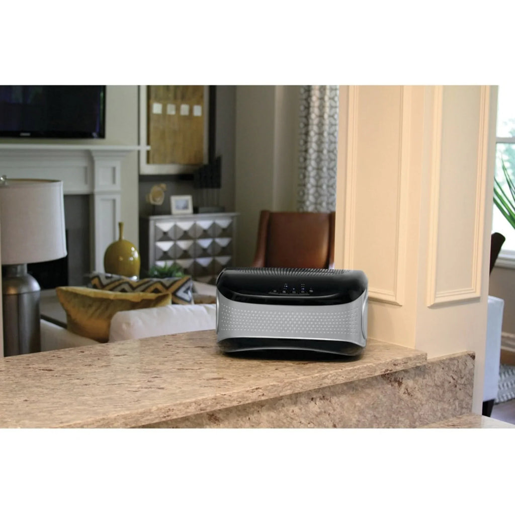 '- (Black) - Purifier Black Air ft. 429 Sq. - HoMedics HEPA, TotalClean Desktop Ionizer AP-DT10
