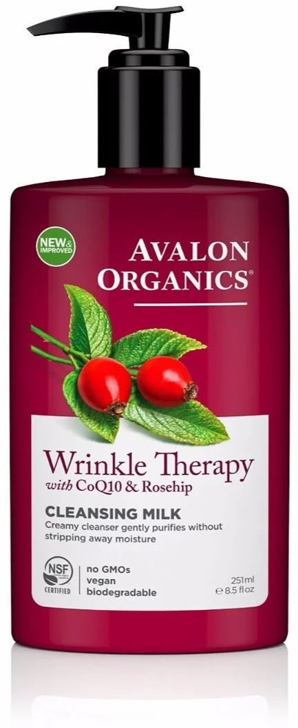 Milk CoQ10 Facial oz Cleansing 8.50 Organics Avalon