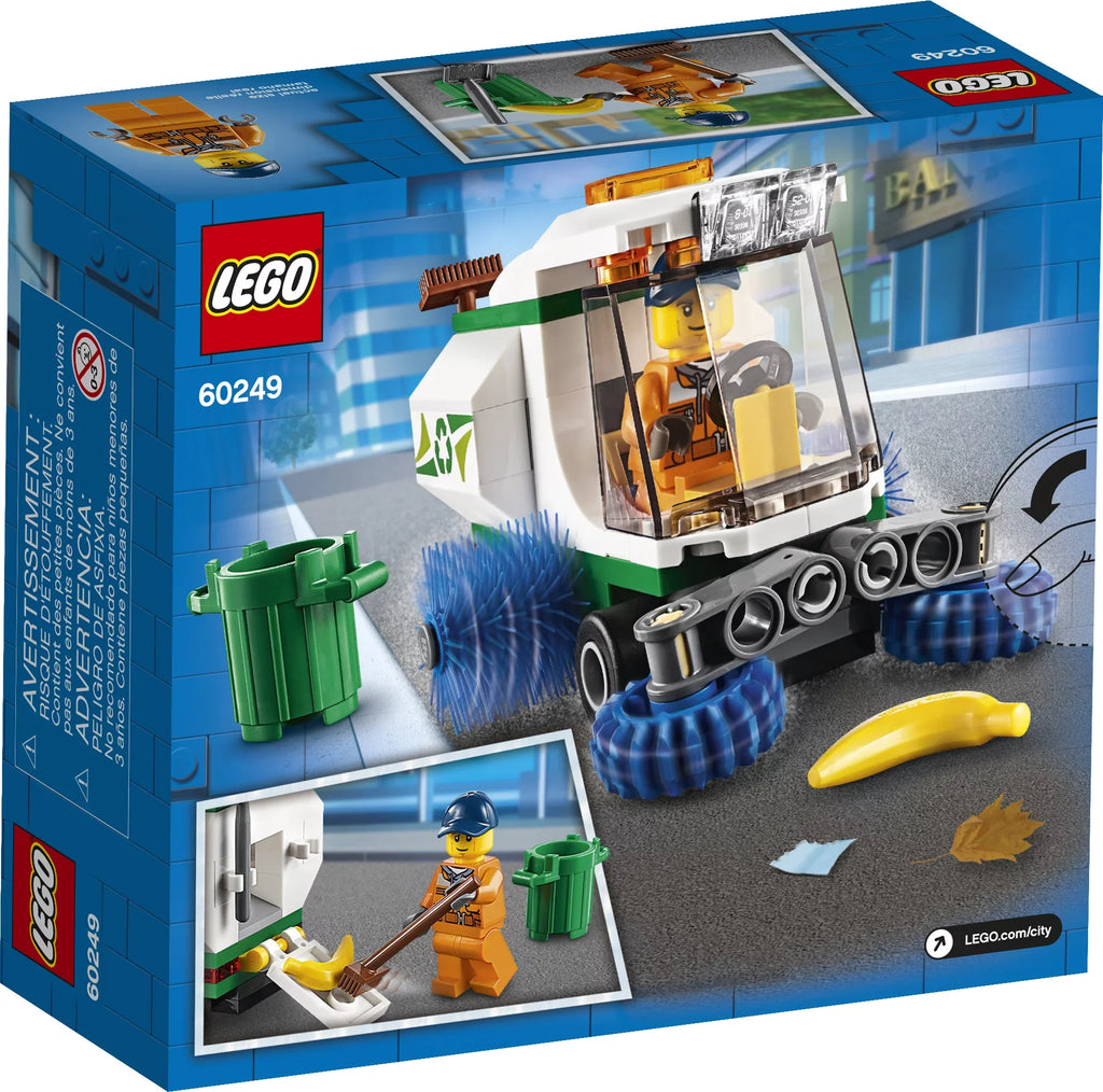 Street for Pieces) Toy 60249 LEGO Sweeper Kids City (89 Construction