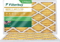 AC (2-Pack) MERV Air Pleated HVAC Filterbuy Filters 14x25x1 11 Furnace