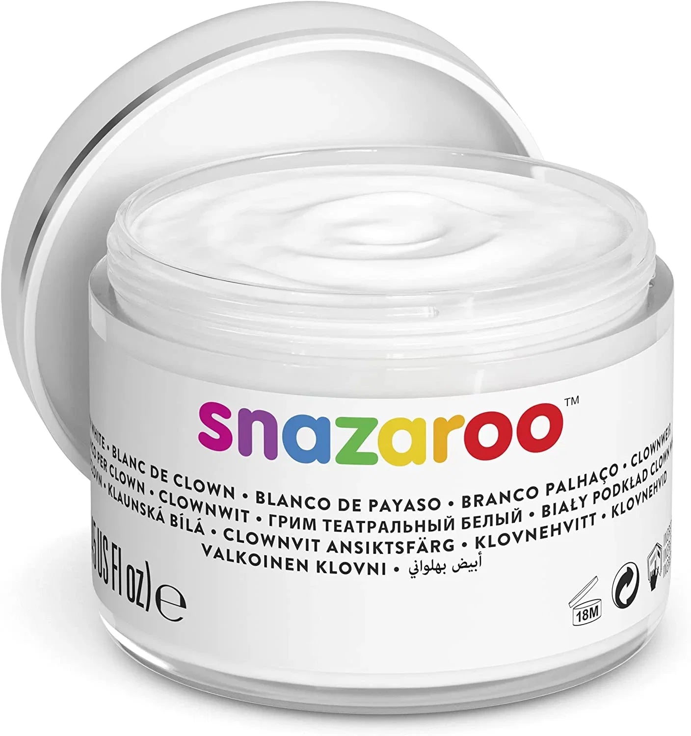 Snazaroo ml) (250 Clown White