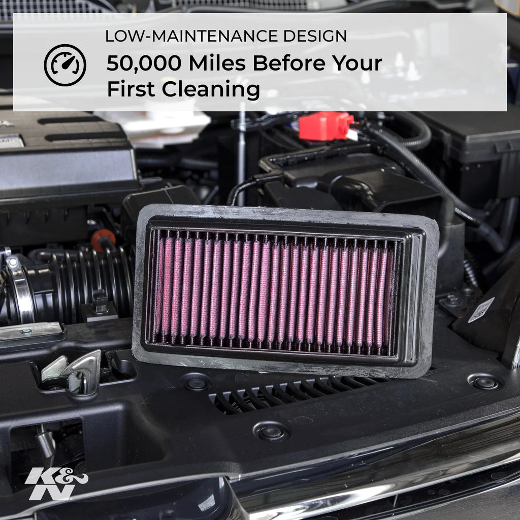 Filter: Replacement Premium, QX80, (Armada, K&N 2012-2019 QX56), Engine V8 33-2456 Filter: Air Patrol, 5.6 L High Performance, Washable, Nissan/Infiniti
