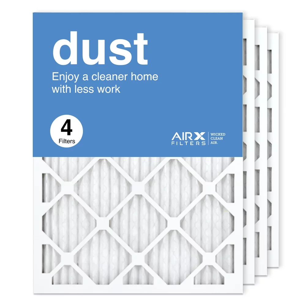 Air AC Pleated Air MERV 8 18x24x1 the 4-Pack USA Dust Filter, Filters Made Furnace in Filter AIRx HVAC