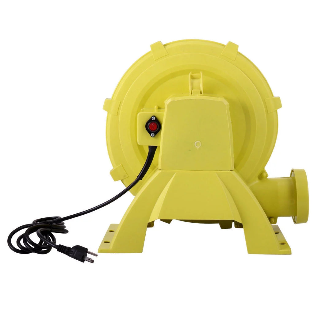 Portable Pump Slides, Inflatable for Green Fan Outdoor Blower, Yellow - Bounce and Air Castle, Indoor Safe, Water