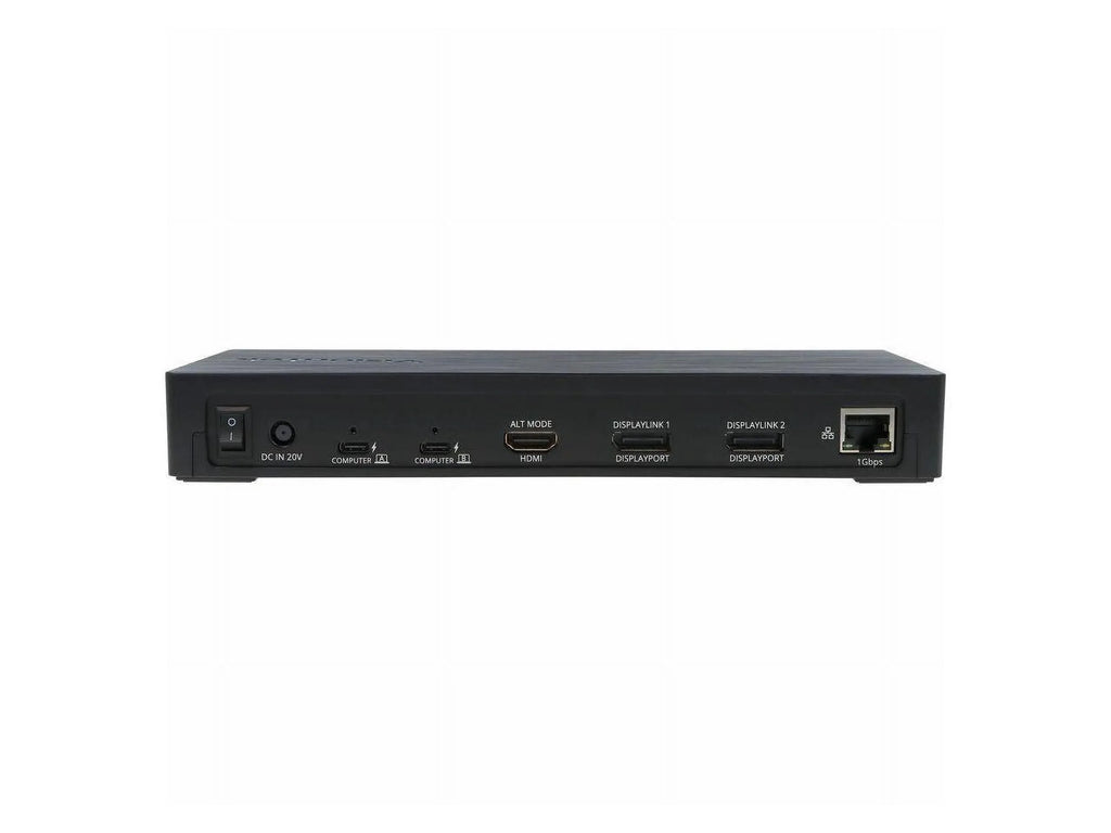 KVM Station USB-C Docking 901520 VT4950 VisionTek 100W PD with