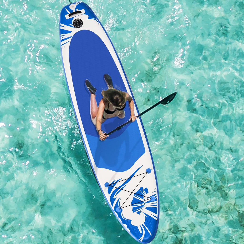 Deck, Ultra-Light Board Fin x for Paddling Premium Paddle Up Inflatable Stand Accessories, 30'' Bottom x 10' SUP SUP, Non-Slip 6''