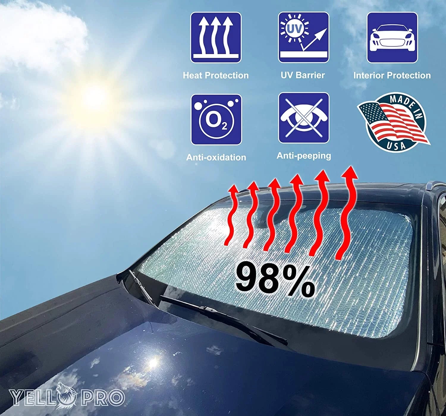 2019-2024 BMW Sunshade SUV Front X4 for Windshield