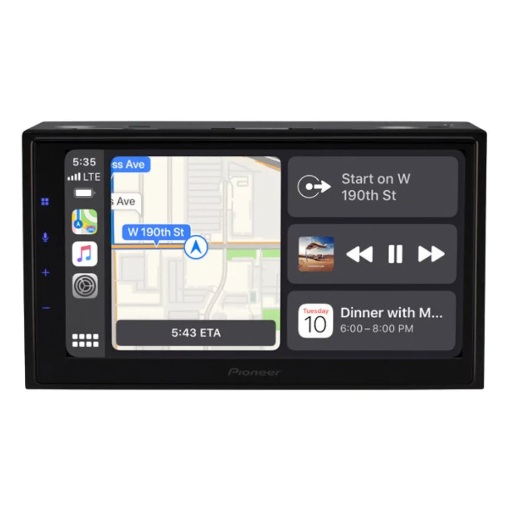 Bluetooth Camera DMH-W4660NEX w/ Pioneer & Receiver 6.8" Backup New Multimedia