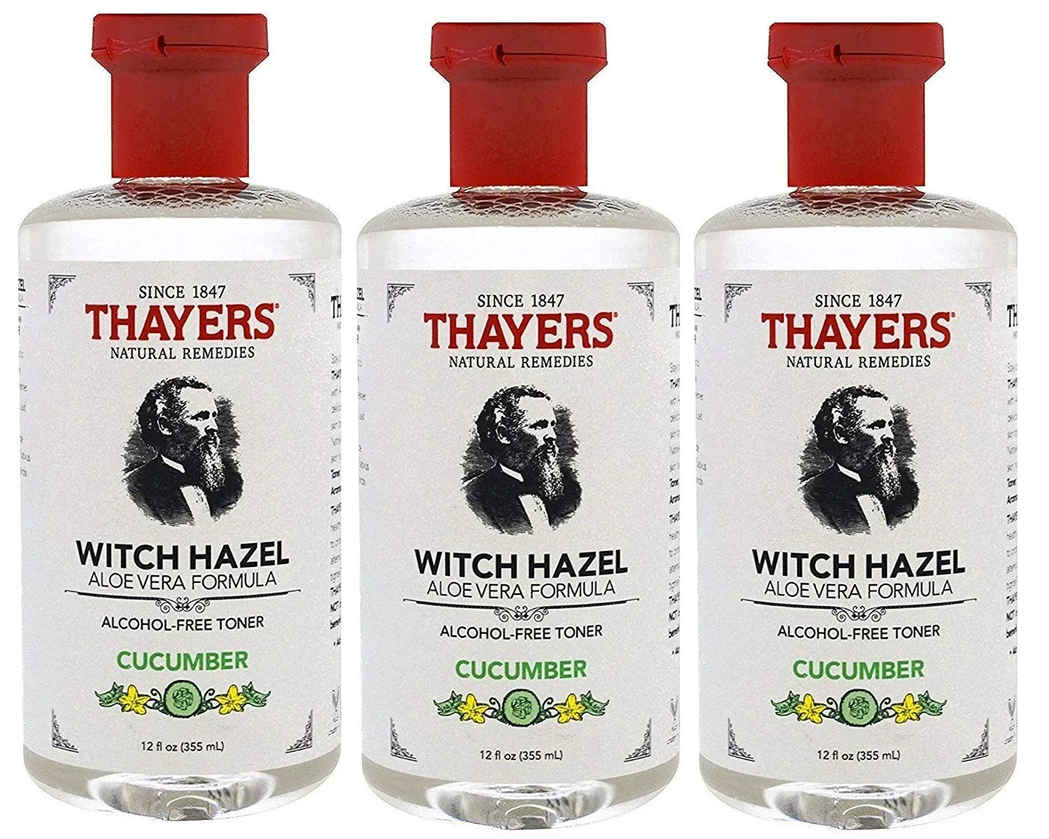 Thayers Vera Pack Aloe 3 Witch Toner, oz - Lavender, 12 Hazel fl