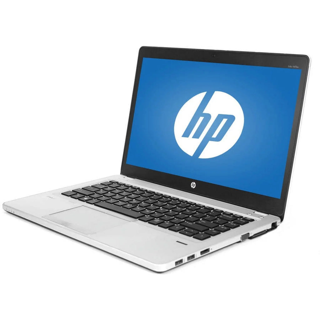 Restored i5-3437U Silver Memory, Processor, PC with 4GB Folio Drive (Refurbished) 10 HP Windows Core 128GB Intel Laptop 14" 9470M State Solid Pro and