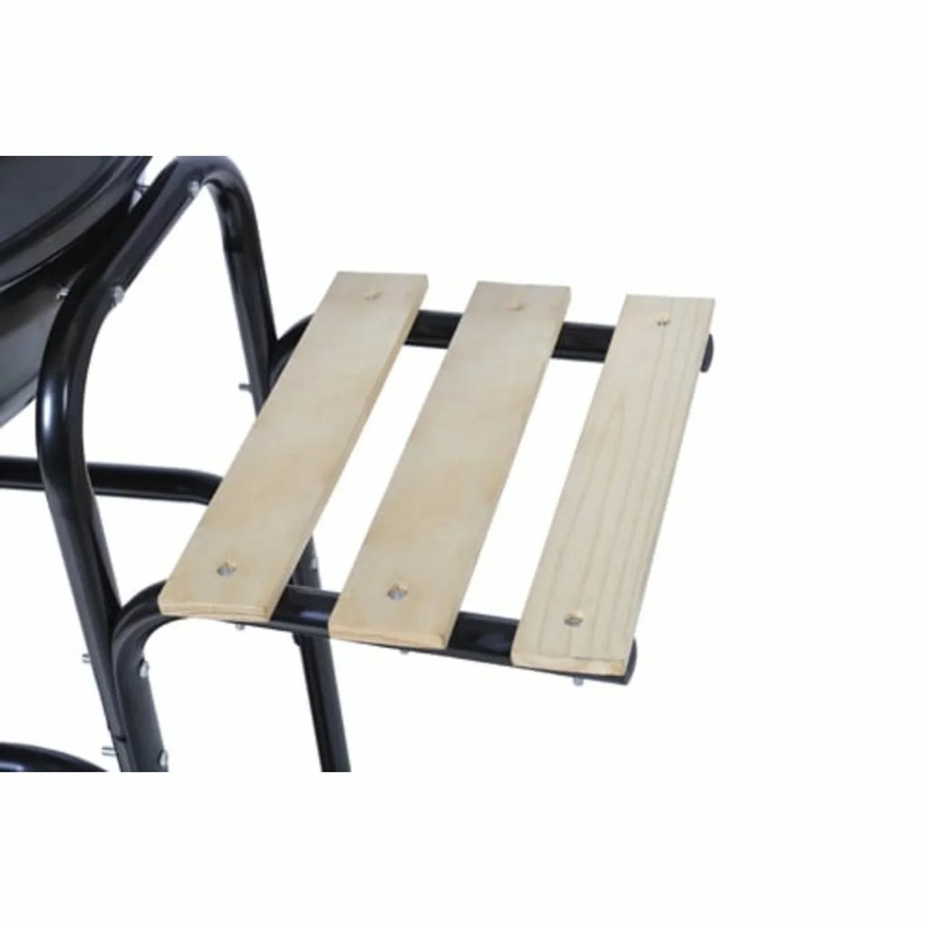 Dcenta Working Camping Picnic, Tables with Stand BBQ 38 Barbecue Smoking, Grill Garden, Party, Hiking, Steel and Wheels for Side Height Cooking, Patio 2 Charcoal Grilling, Inch